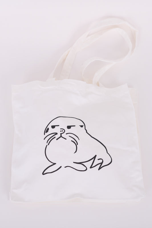 resentment seal tote bag