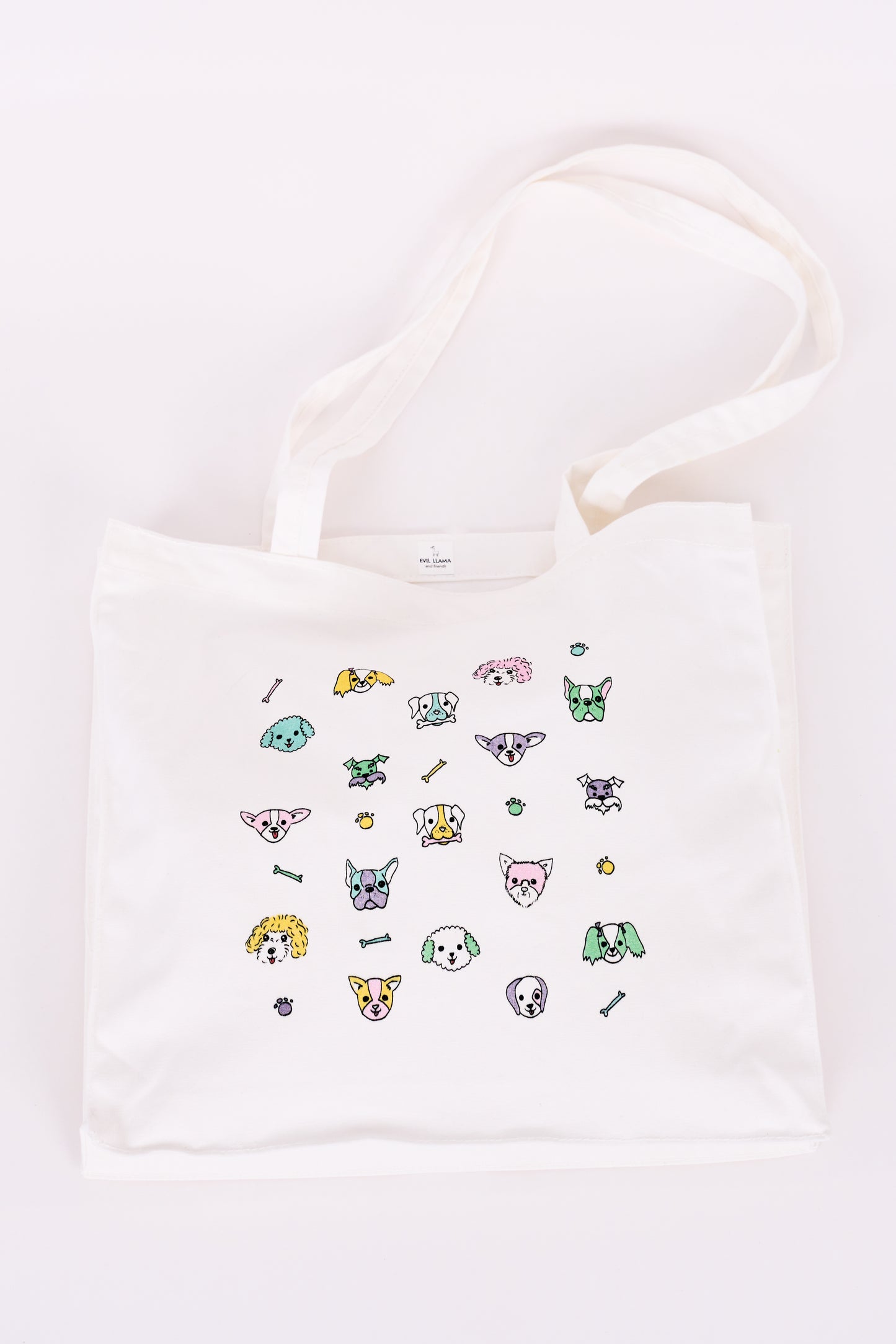 cute dogs tote bag