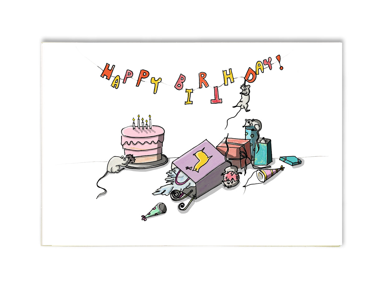 birthday rats card