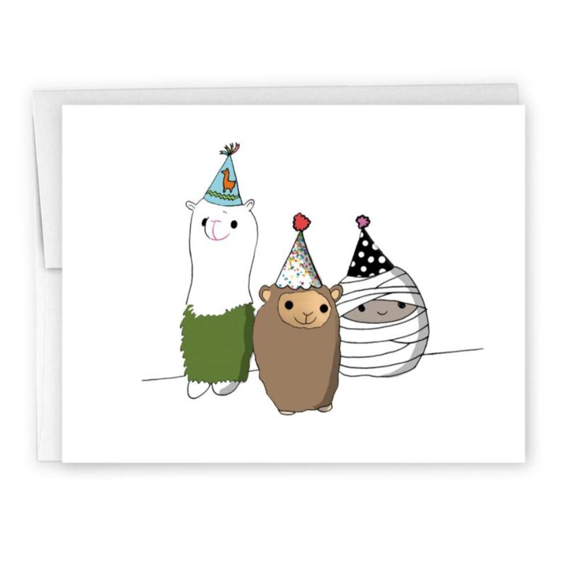 cute animals birthday card, child birthday, kid's birthday, first birthday, children's birthday, cute birthday