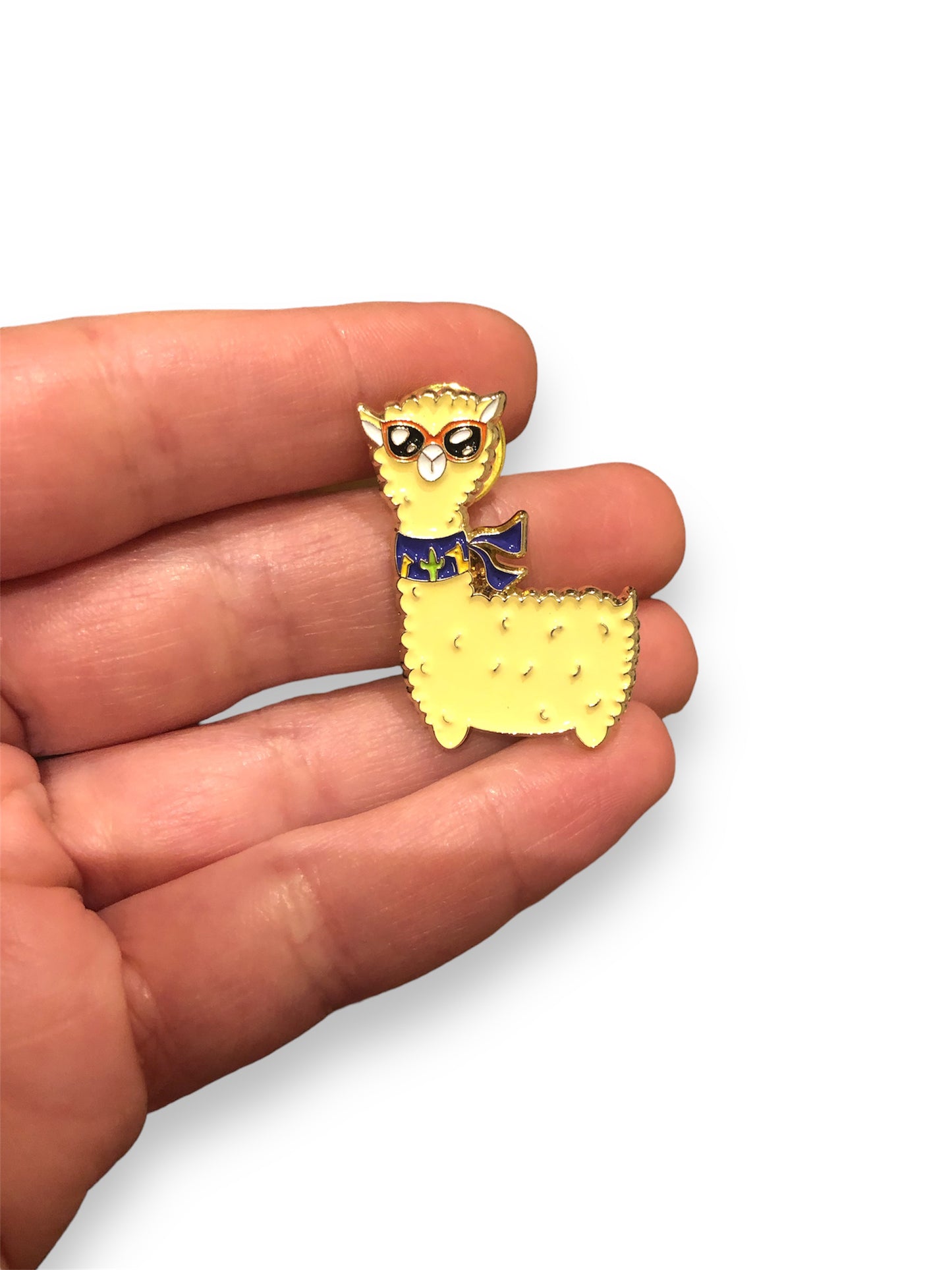 fashionable llama pin