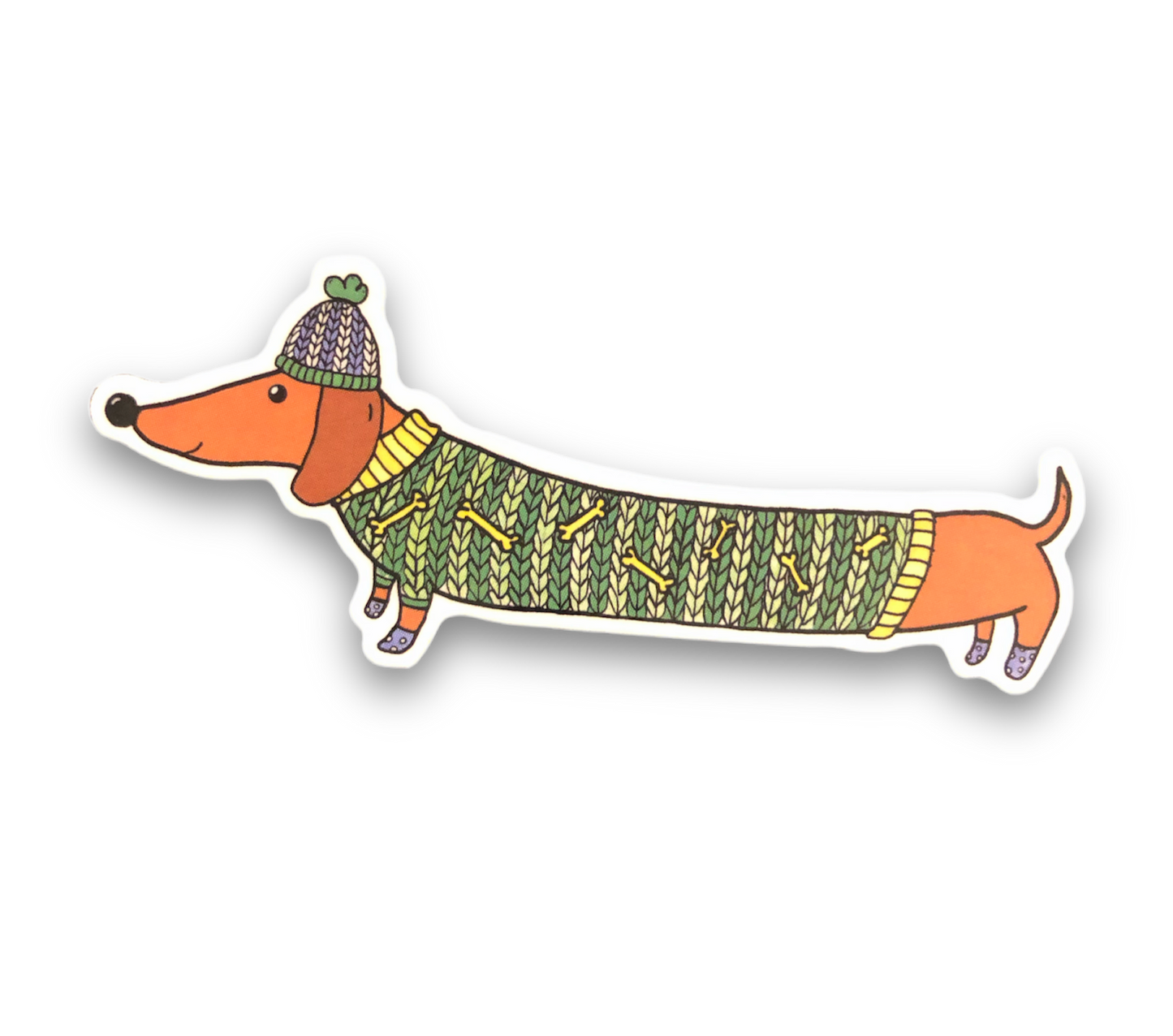 hot dog dog sticker