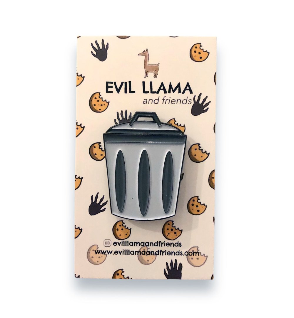 surprise trash panda (raccoon) pin