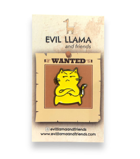 resentment cat pin