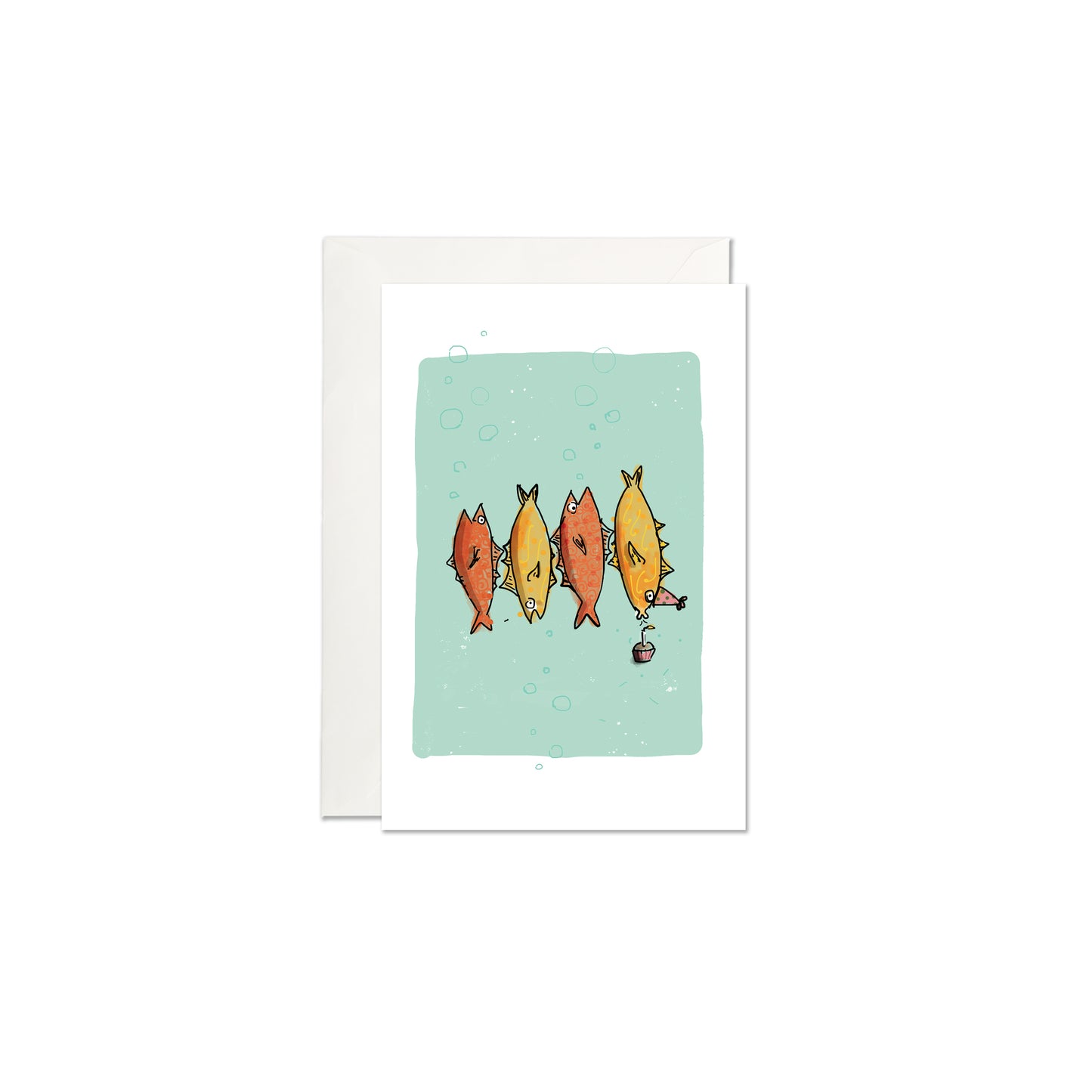 birthday fishes card