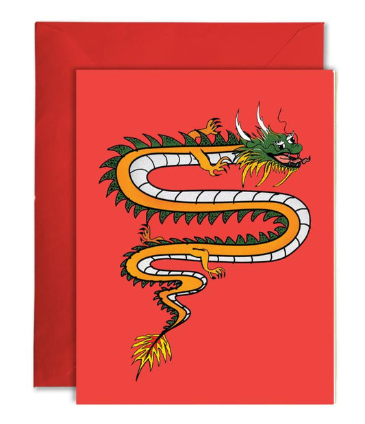 lunar new year cards, year of the dragon