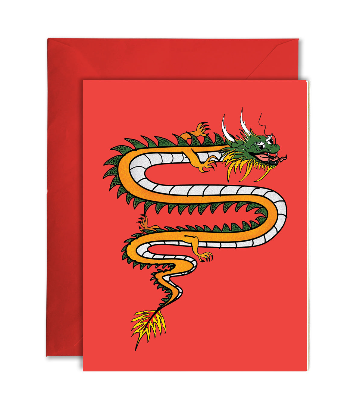year of the dragon / lunar new year card