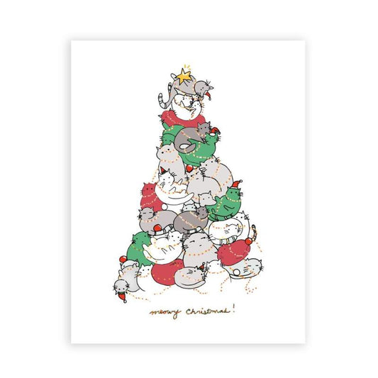 meowy christmas card