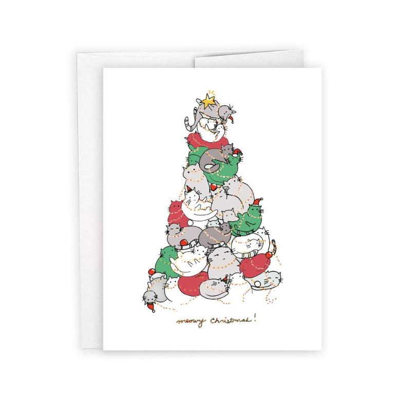 meowy christmas card