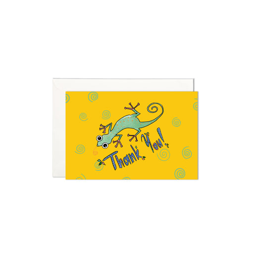 thank you gecko card